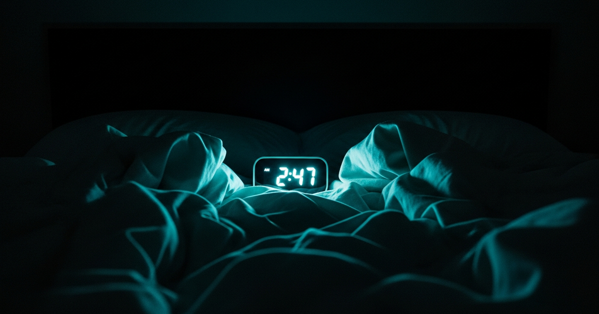 Sleep Anxiety: Why Your Mind Races at Night and How to Stop It